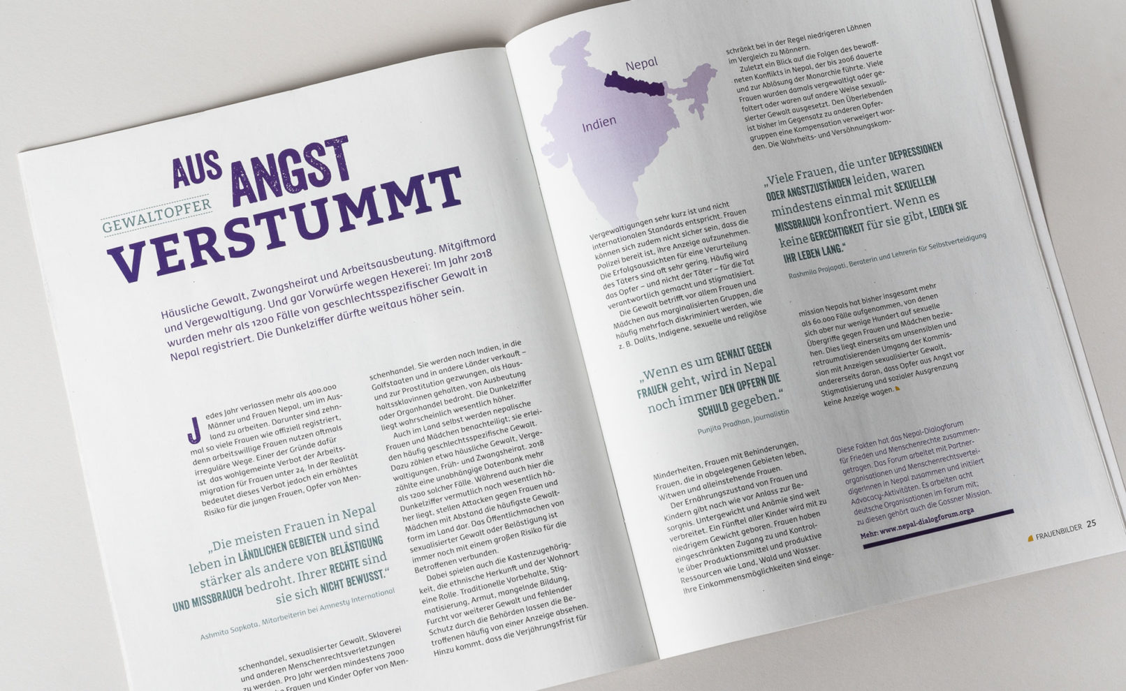 Gossner Magazin Seite